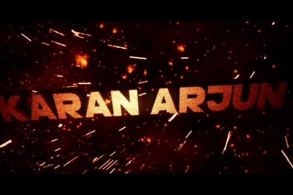 Karan Arjun action web series poster