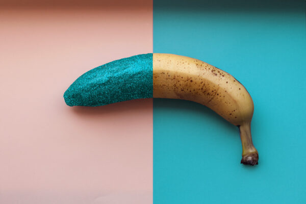 still shot of a banana creative photography