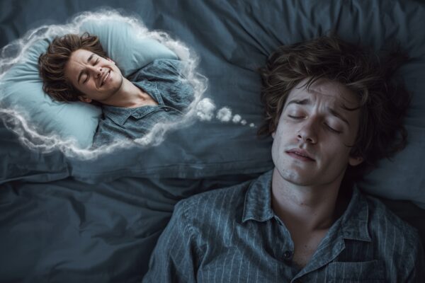 sapne man dreaming image